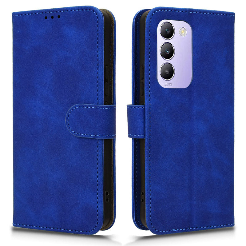 For vivo Y200e 5G Case Skin-touch Texture Flip Smart Phone Wallet Cover For vivo Y200e 5G Case Skin-touch Texture Flip Smart Phone Wallet Cover